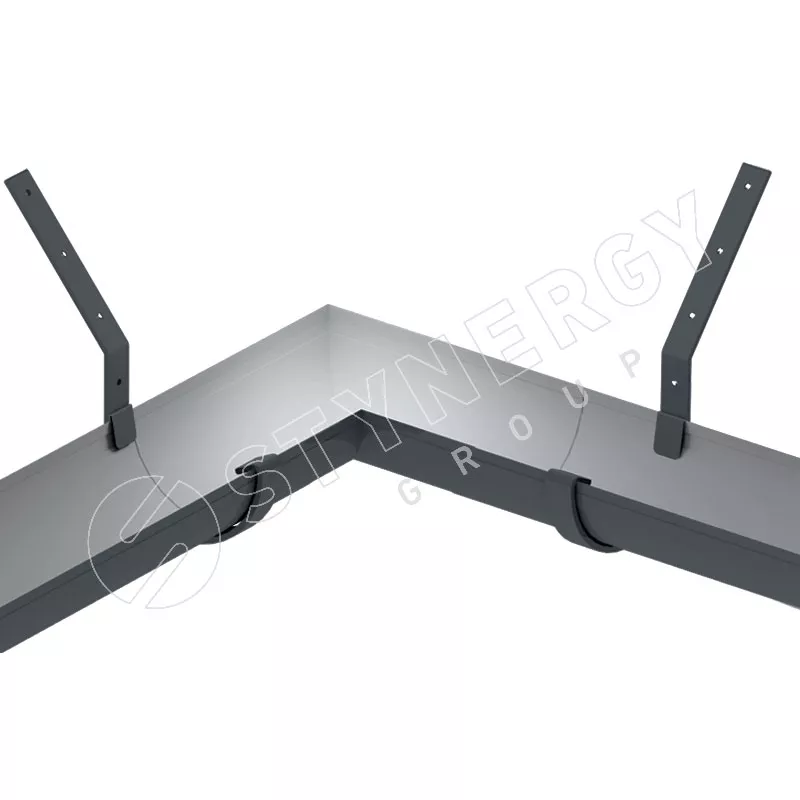 Угол желоба универсальный 135гр Stynergy 185 150 RAL 7024