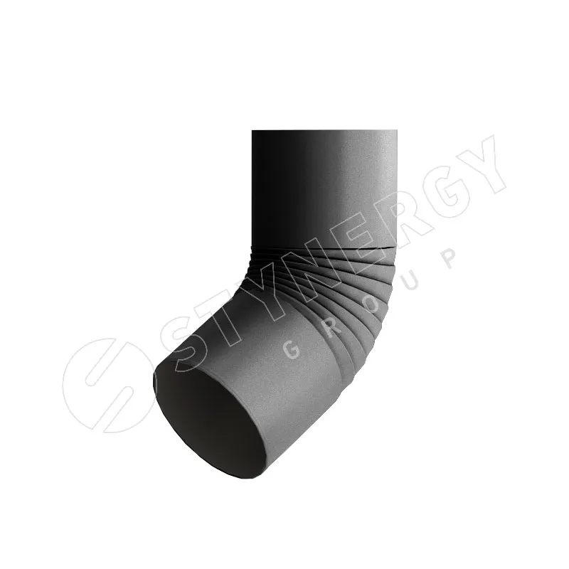 Колено трубы D150*60 гр Stynergy RAL 7004