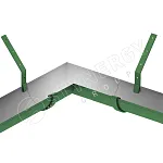 Угол желоба универсальный 135гр Stynergy 185 150 RAL 6005