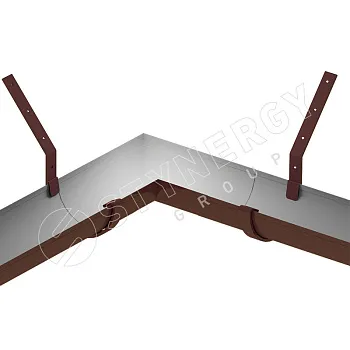 Угол желоба универсальный 90гр Stynergy 185 150 RAL 8017