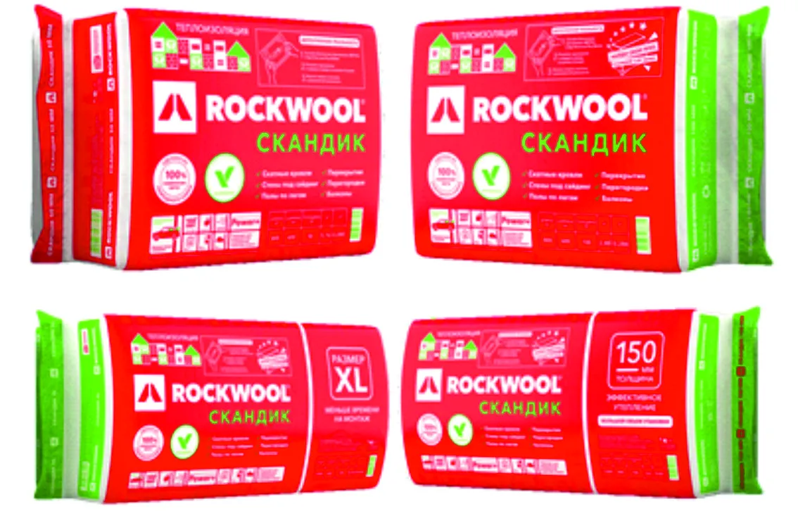 Утеплитель ROCKWOOL ЛайтБаттс Скандик 100*600*800 2,88 м2 0,288 м3 6 шт:  цена, характеристики | Купить Утеплители в Орле с доставкой - 